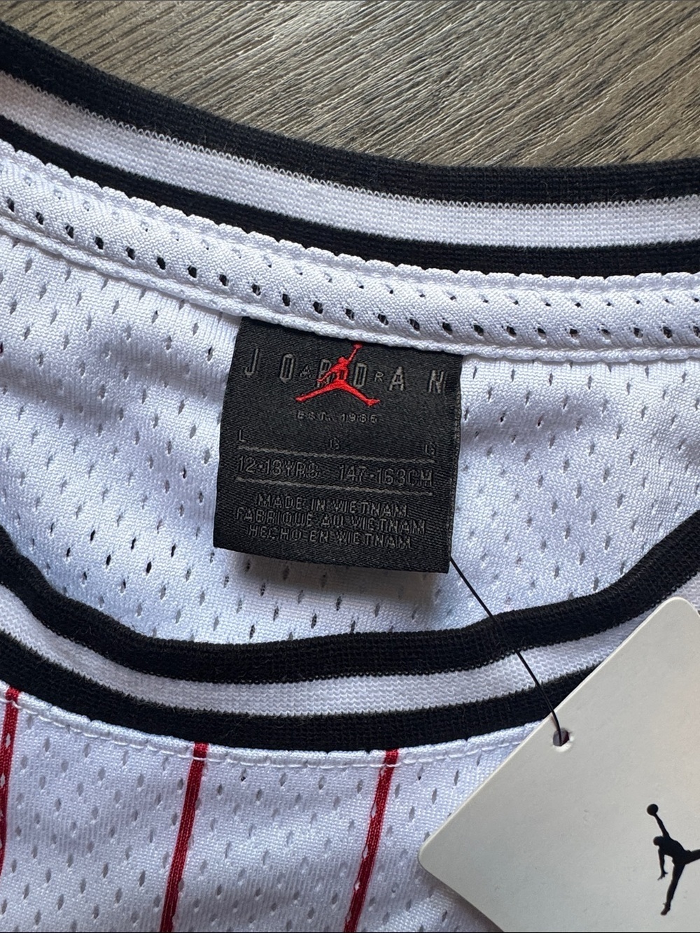 Jordan Kids Printed 23 Jersey Size Large New With Tags - Picture 8 of 9